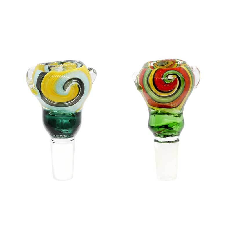Reverse Swirl Artwork Bowl (SB-3229) | 14mm | Male - image 2 of 2