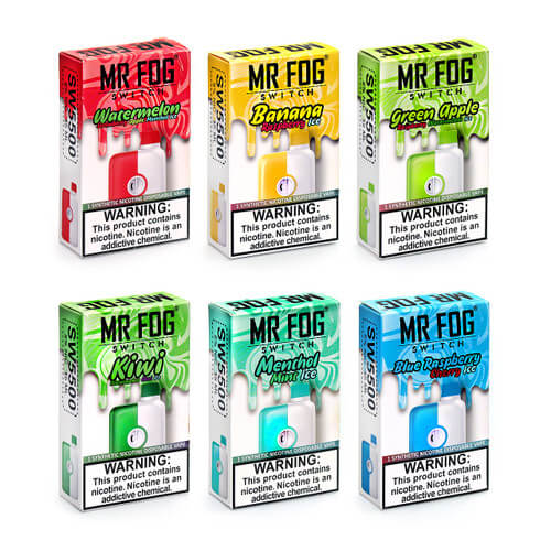 Mr. Fog Switch Disposable | 5500 Puffs | 5% Nicotine | 10 Count Display product image