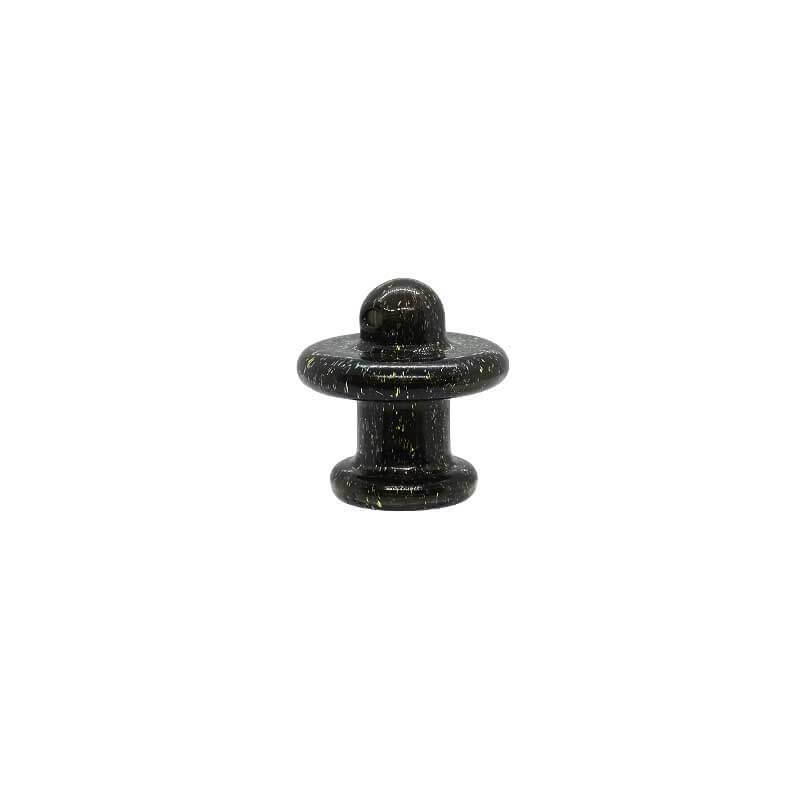 Gold Flaked Spinner Carb Cap (CCG-114) | Assorted Colors product image