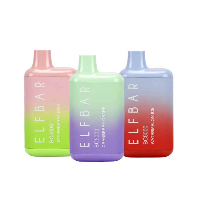 ELFBAR BC5000 ZERO Rechargeable Disposable | Zero Nicotine | 5000 Puffs | 10 Count Display - image 1 of 2
