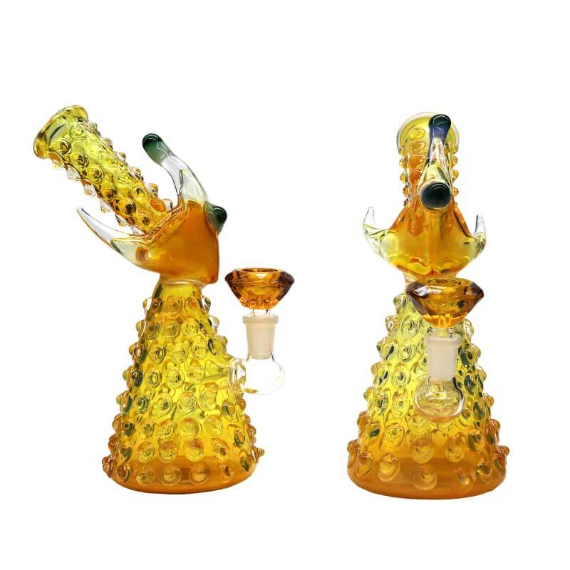 Pineapple Dot Fancy Waterpipe | 8 Inch product image