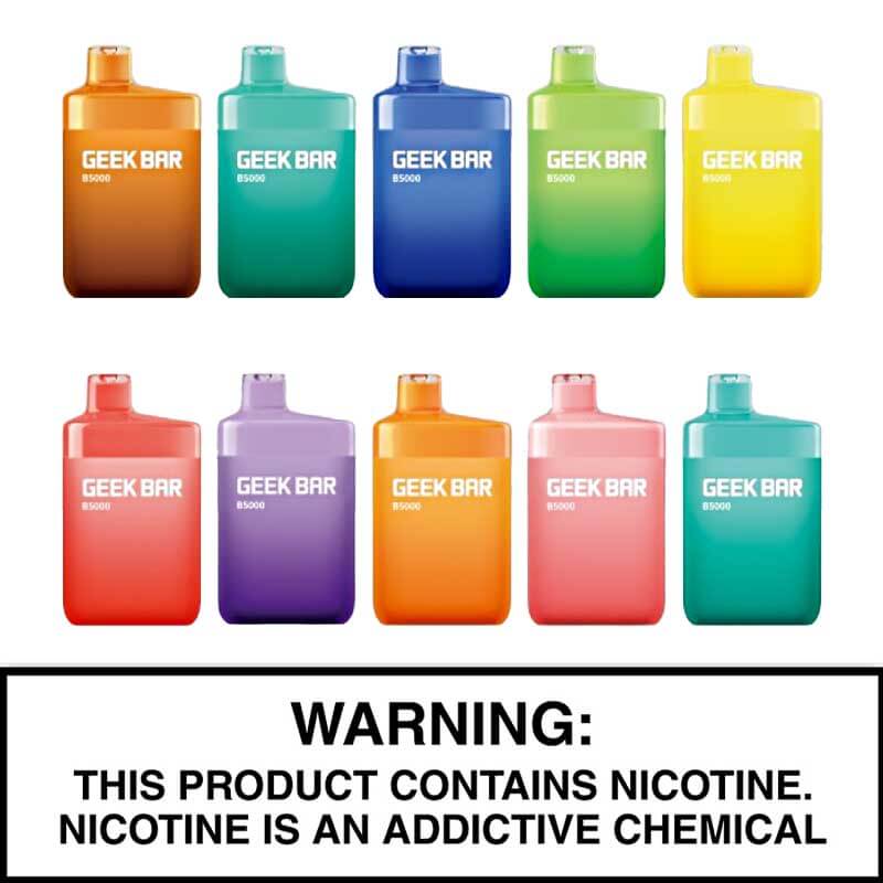 Geekbar B5000 Disposables | 5% Nicotine | 5000 Puffs | 10 Count Display product image