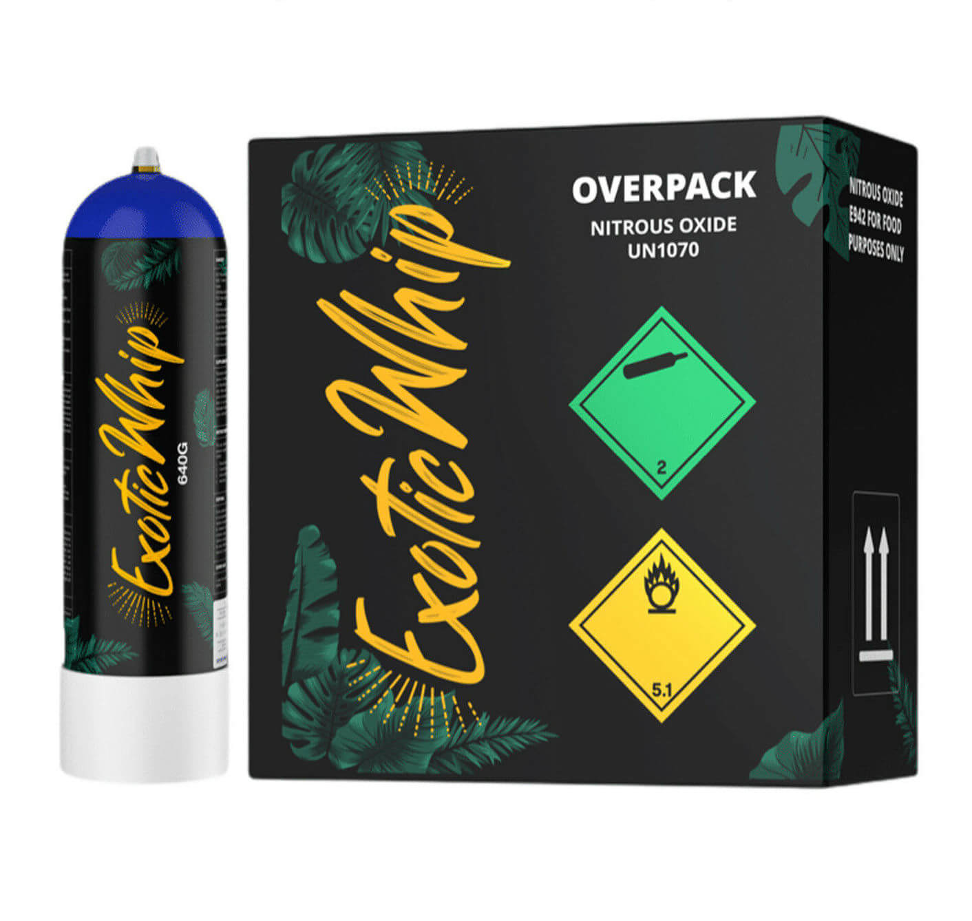 Florida Exoticwhip Cream Charger | 640g | 6 Count Per Case product image