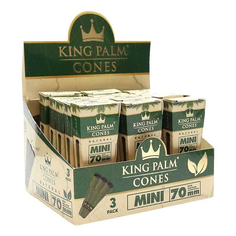 King Palm Natural Cones | 3 Pack | 15 Count Display  - image 1 of 2