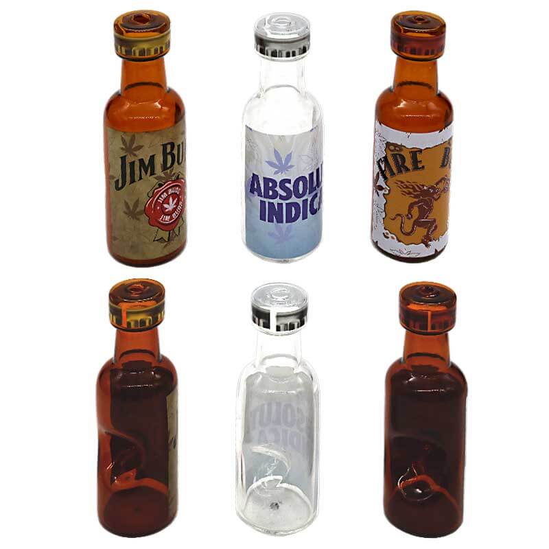 Liquor Shot Glass Bottle Handpipe | 4.5 inch - image 3 of 3