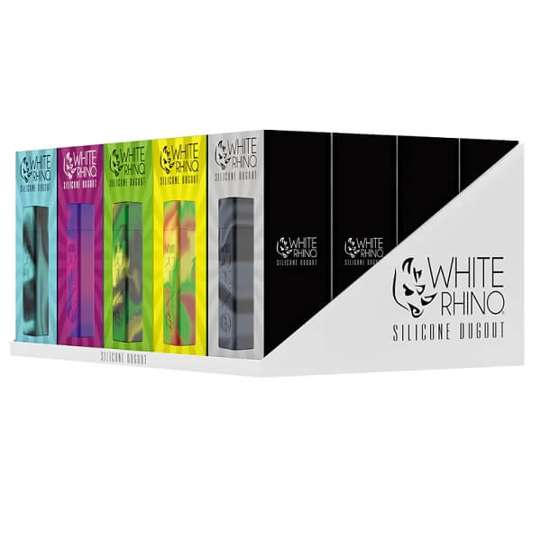 White Rhino Silicone Dugout Original | 20 Count Display - image 1 of 2
