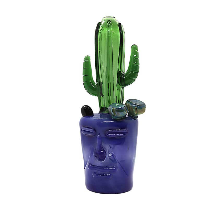 Tree Head Handpipe with Cactus (SB-3241) | 6 inch product image