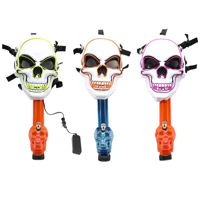 LED Gas Masks with Acrylic Pipe (GM3/GM89/GM91) | Assorted Designs - image 1 of 2