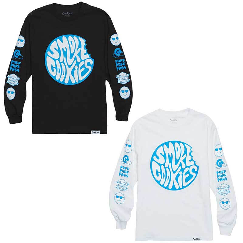 Cookies Smoke Tees Full Sleeves (T6536) | Black product image