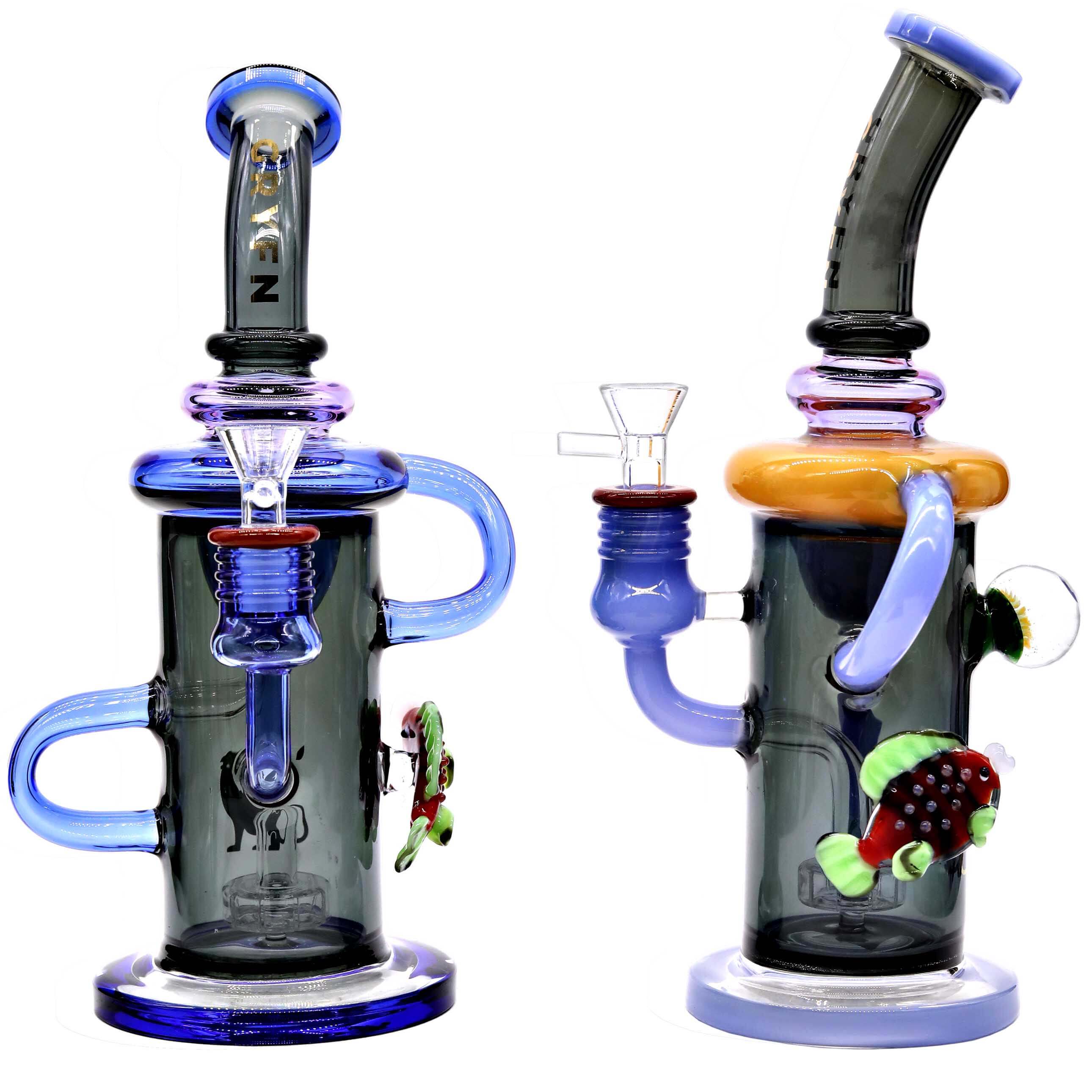 GRYFN Koi Waterpipe (VYAHNA51) | 11 inch | Assorted Colors product image