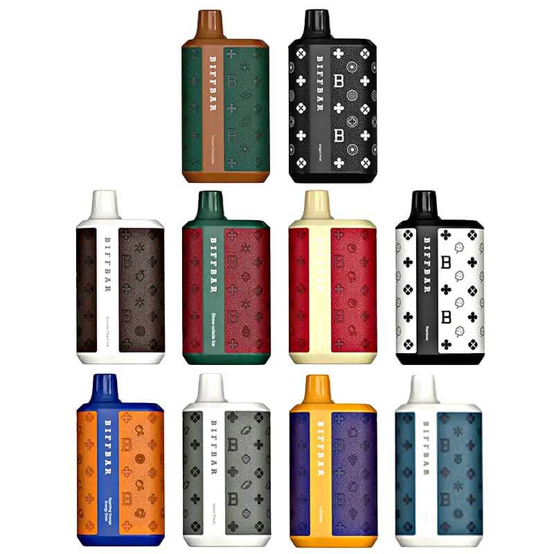 Biffbar Lux Rechargeable Disposables | 5% Nicotine | 5500 Puffs | 10 Count Display product image