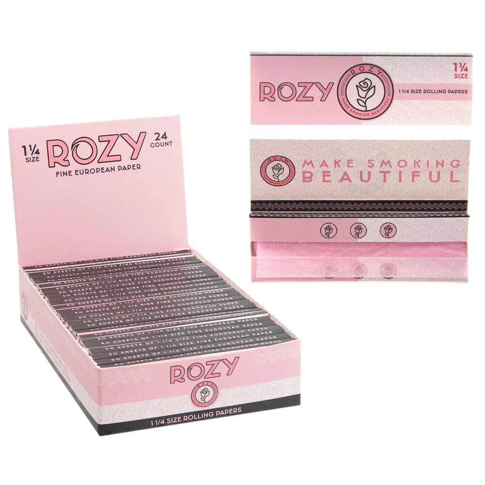 Rozy Fine European Papers | 50 Pack  | 1 1/4 Size | 24 Count Display product image