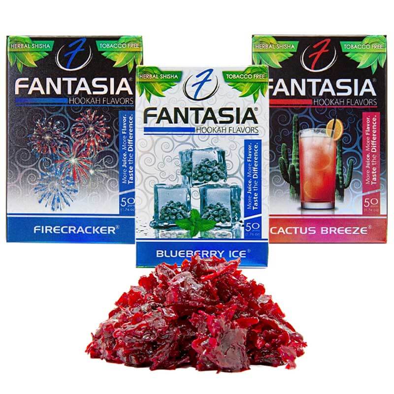 Fantasia Nicotine Free Hookah Flavor | 10 Pack | 50g product image