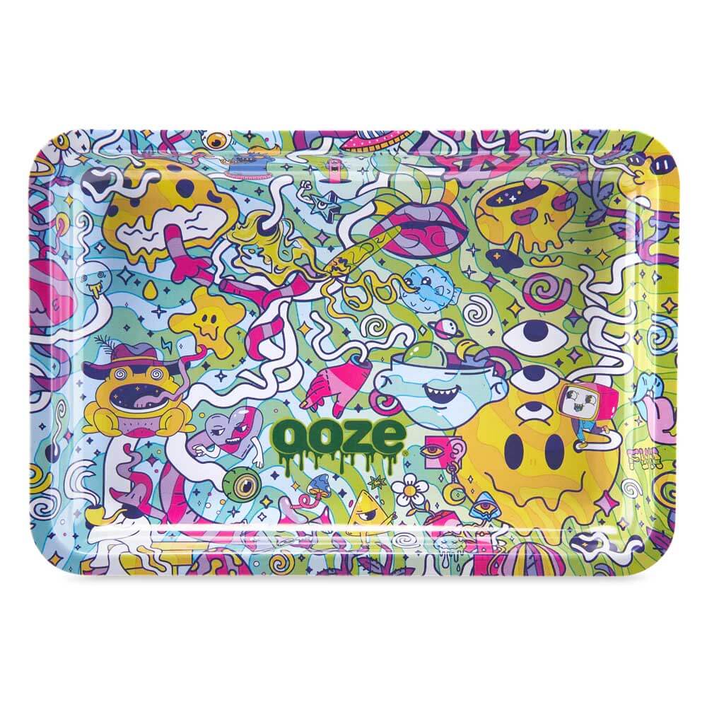 Ooze Metal Rolling Tray | Chrome | Medium product image