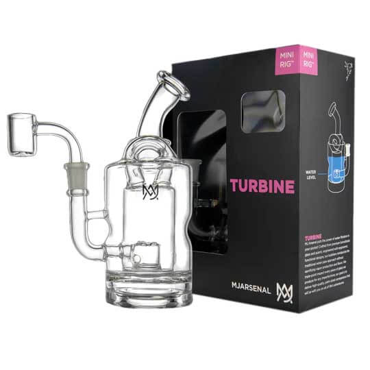 MJ Arsenal Mini Rig Waterpipe | Turbine product image
