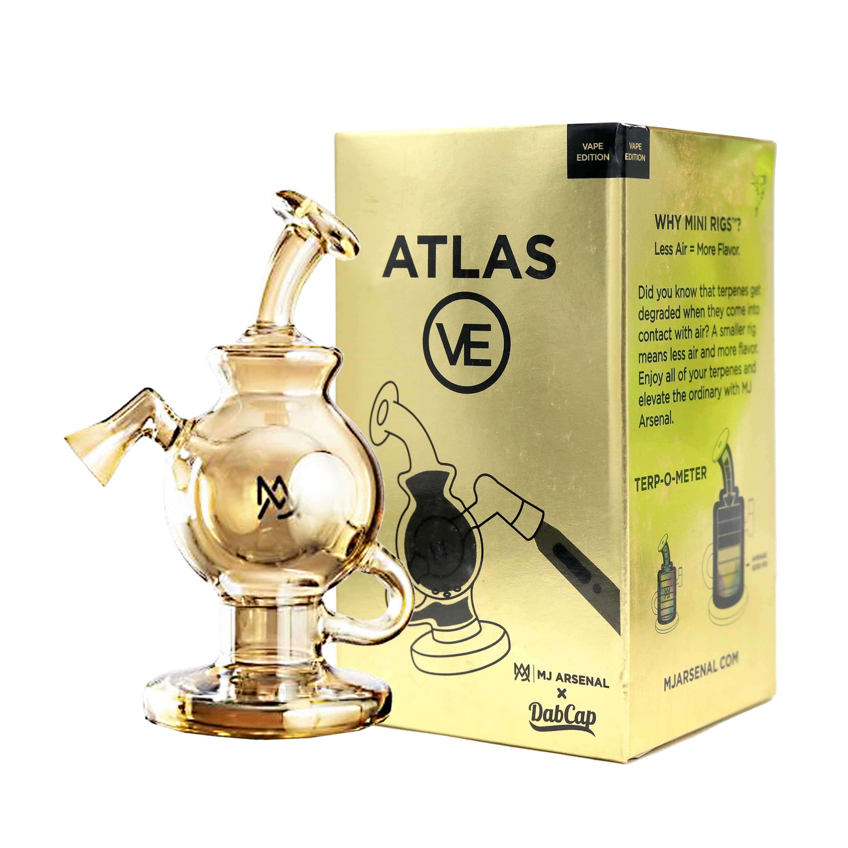 MJ Arsenal Vape Edition Rigs | Gold | Atlas product image