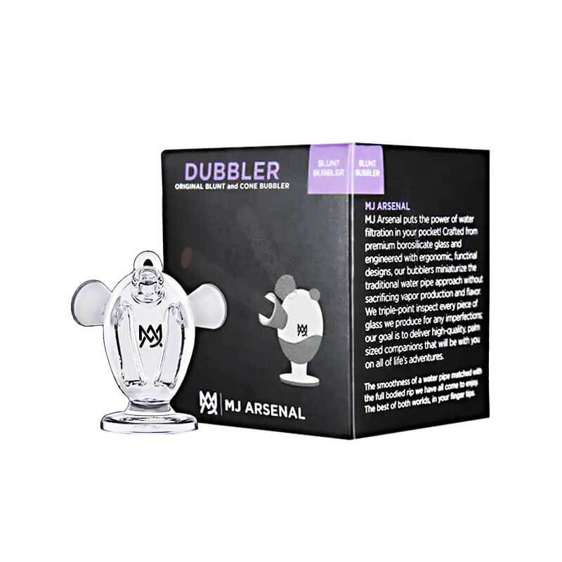 MJ Arsenal Blunt Bubbler | Single | The Dubbler product image