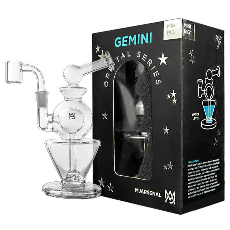 MJ Arsenal Mini Rig Waterpipe | Gemini product image