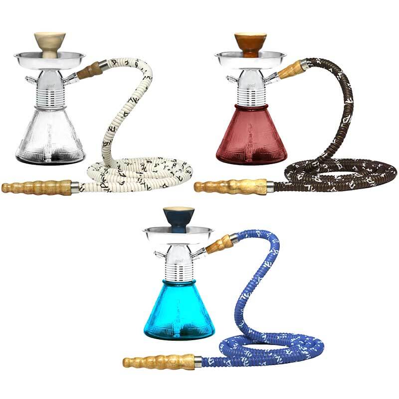 MYA Petite (240) One Hose Hookah | 8 inch | Assorted Colors product image