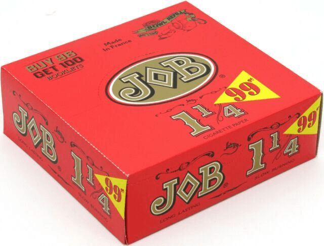 JOB 1 1/4 Rolling Papers | Refill Pack | 100 Count Display | Orange product image