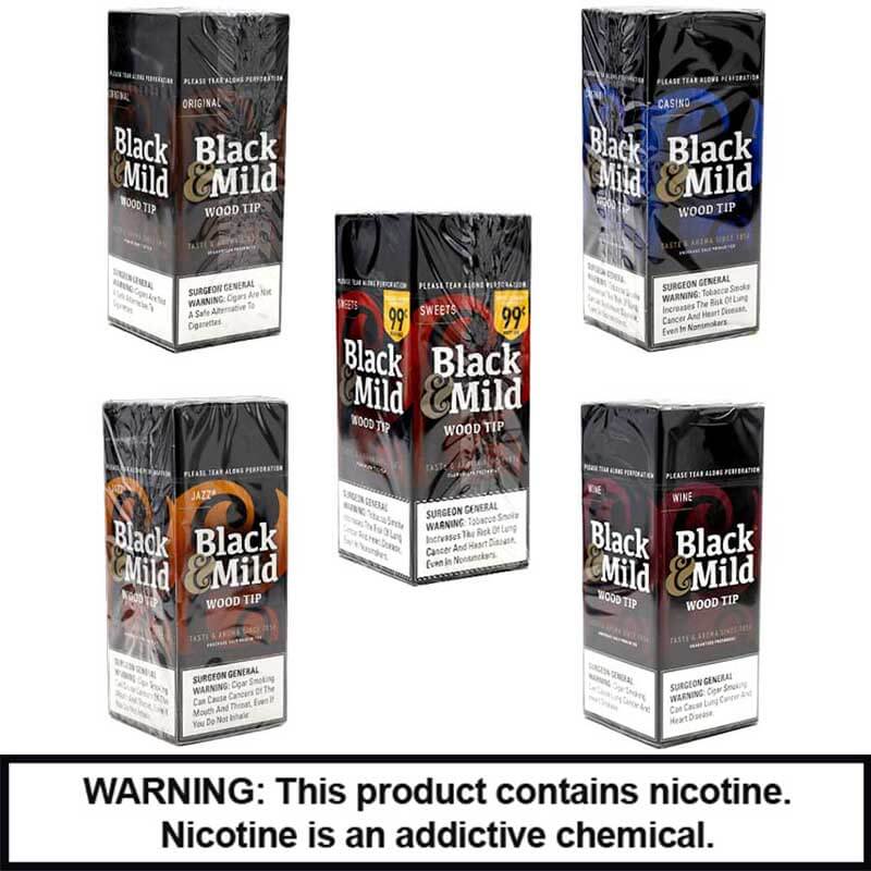 Black & Mild | Cigars Wood Tip | 25 Count product image