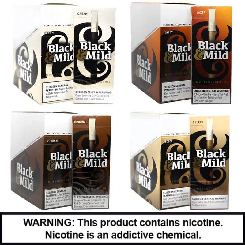 Black & Mild | Cigars | 5 Pack | 10 Count Display - image 1 of 2