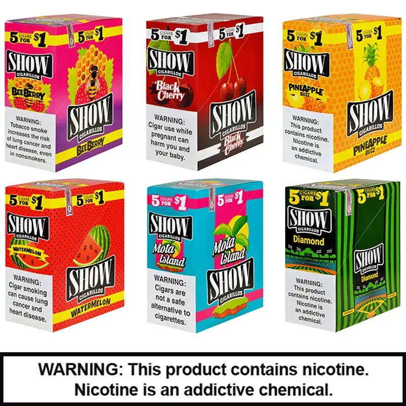 SHOW Cigars ( 5 For $1) | 5 Pack | 15 Count Display product image