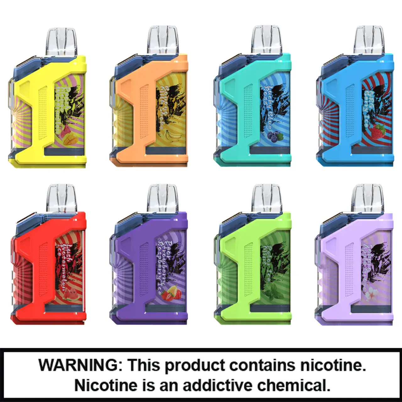 Nola Bar Mesh Disposables | 5% Nicotine | 10000 Puffs | 10 Count Display product image