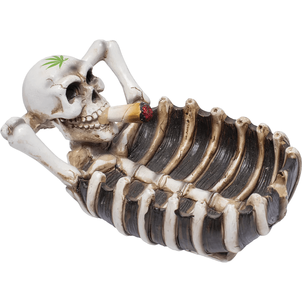 Fujima Stoned Skeleton Polystone Ashtray (LT222) | 6 inch - image 2 of 2