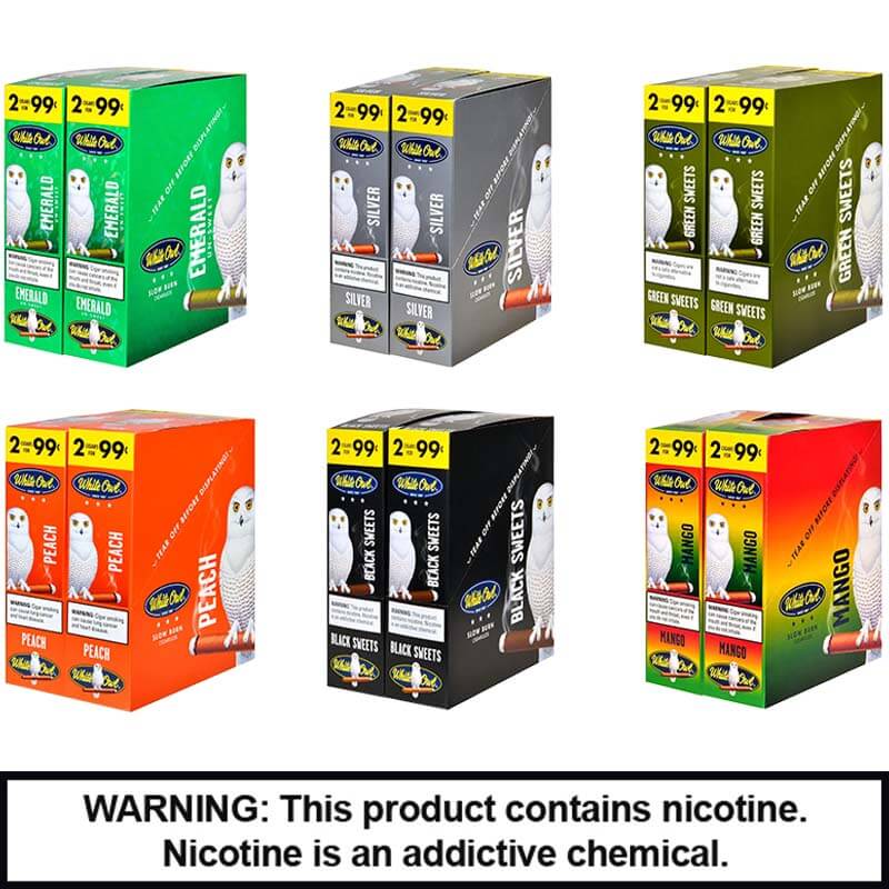 White Owl Rolled Cigars | 2 Pack For $0.99 | 15 Count Display product image