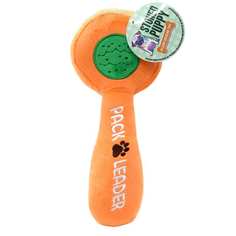 Handpipe Squeaky Dog Toy (DTY22) | 11 inch | Stoned Puppy product image