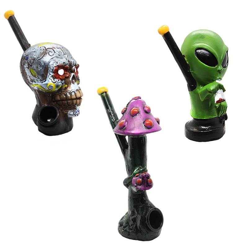 Novelty Resin Handpipe | 4 inch product image