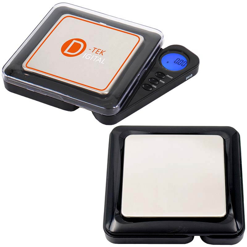 D-tek Digital Pocket Scale With Window Box (DT-BL-650) | 650x0.1g | Black product image