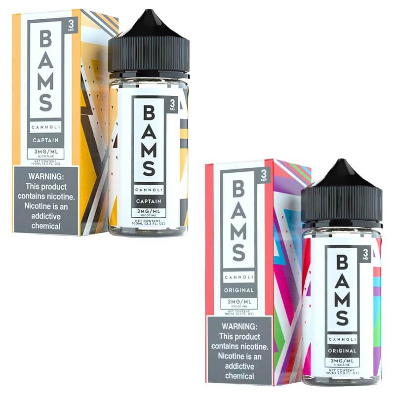 BAMS Cannoli E-Liquid 100ml product image