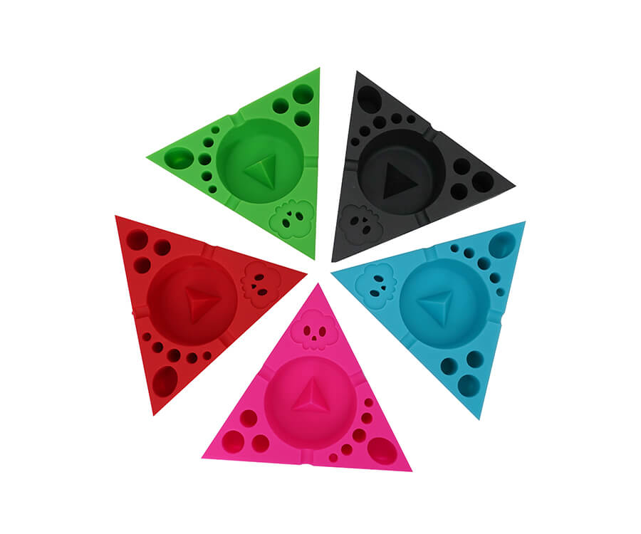Strio Silicone Triangular Stash Tray | 8 inch product image