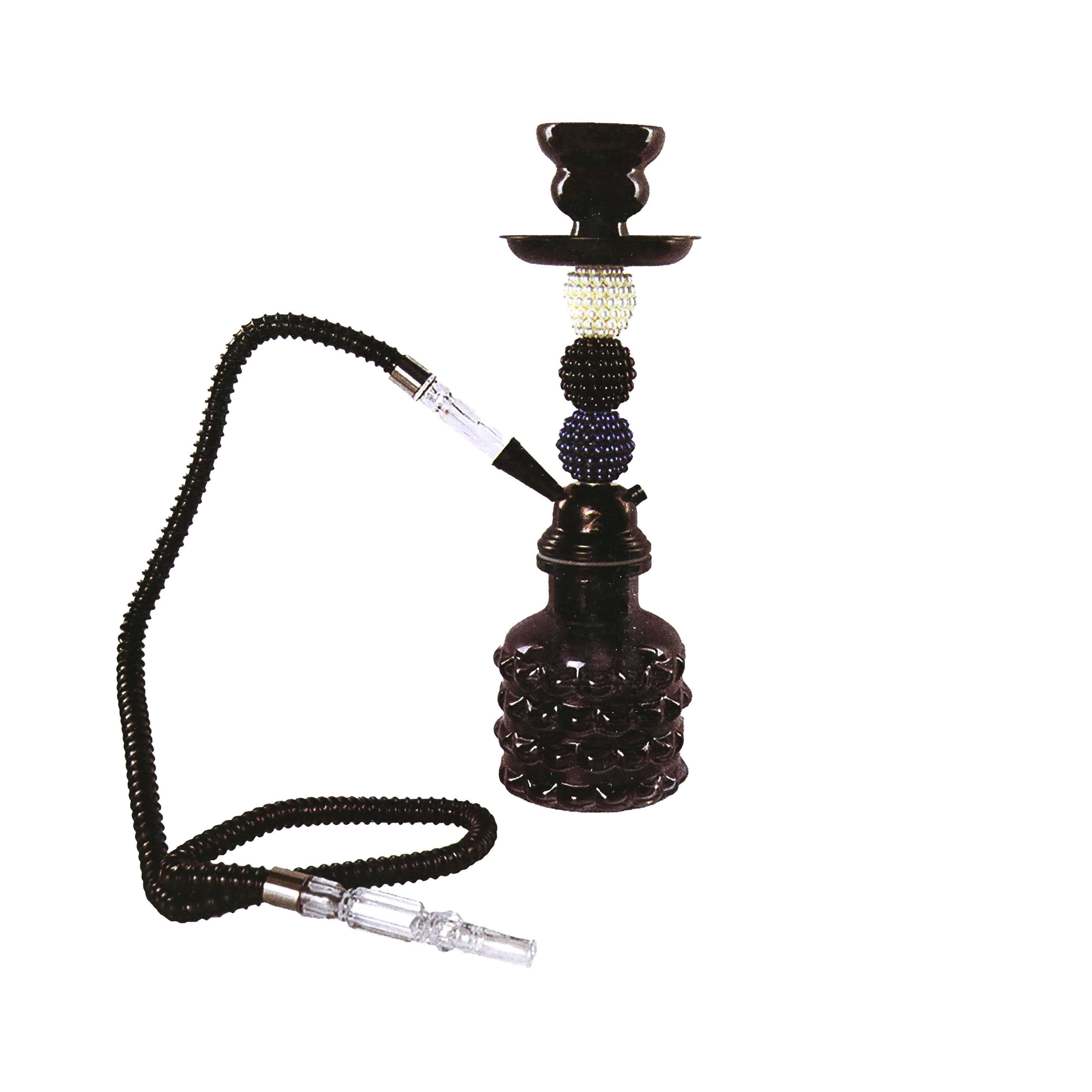 Zebra Disco Hookah | 1 Hose | 15 inch | Assorted Colors product image