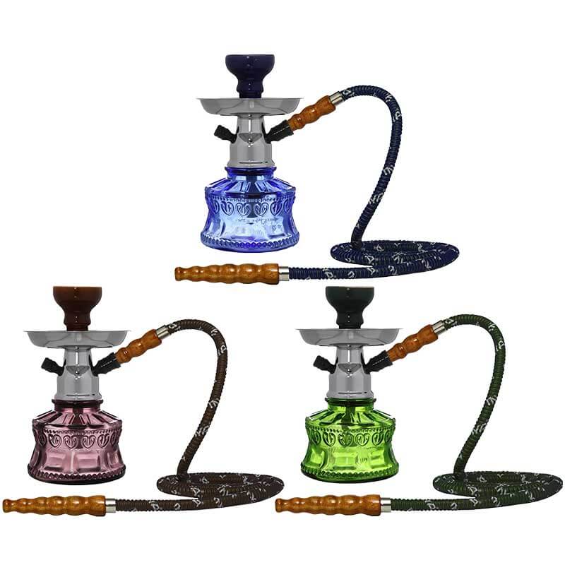 MYA Bacci (256-001) Two Hose Hookah | 10 inch | Assorted Colors product image