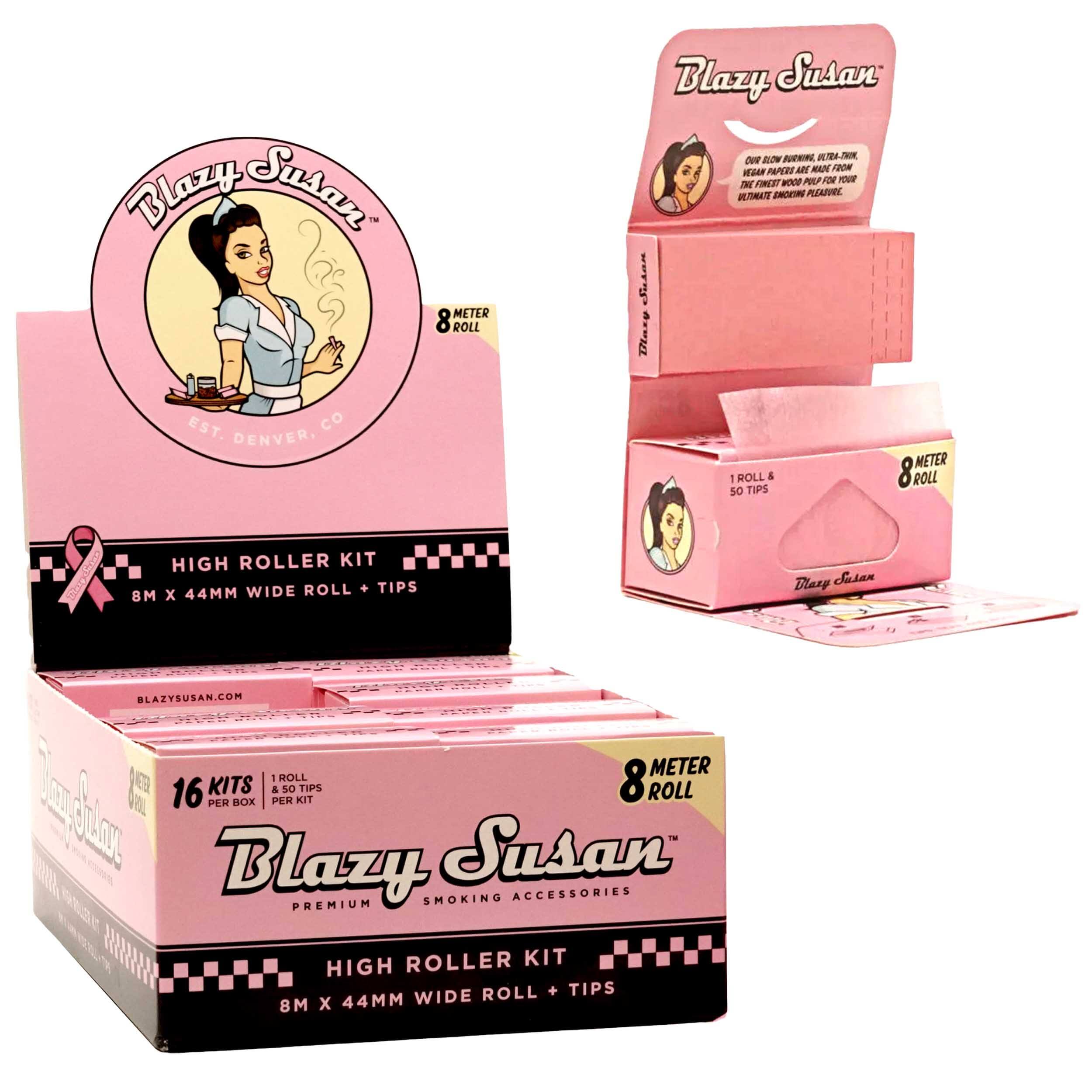 Blazy Susan Cones and Papers High Roller Kit | Pink | 8 Meter Roll | 16 Count Display product image