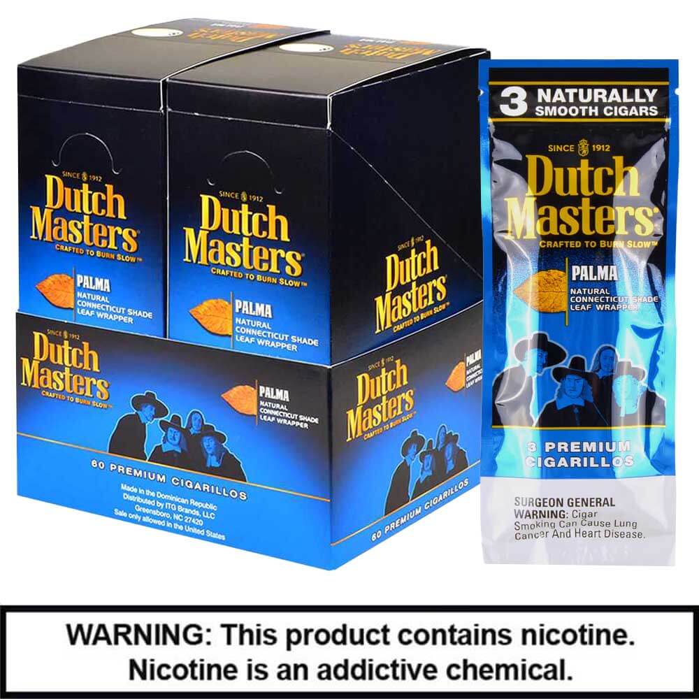 Dutch Masters Cigar Rolls | 3 Pack | 20 Count Display | Palma product image