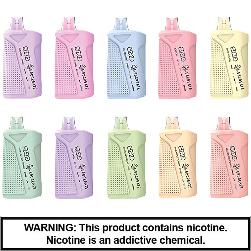 Strio X EBCreate XC6500 Disposables | 5% Nicotine | 6500 Puffs | 5 Count Display product image