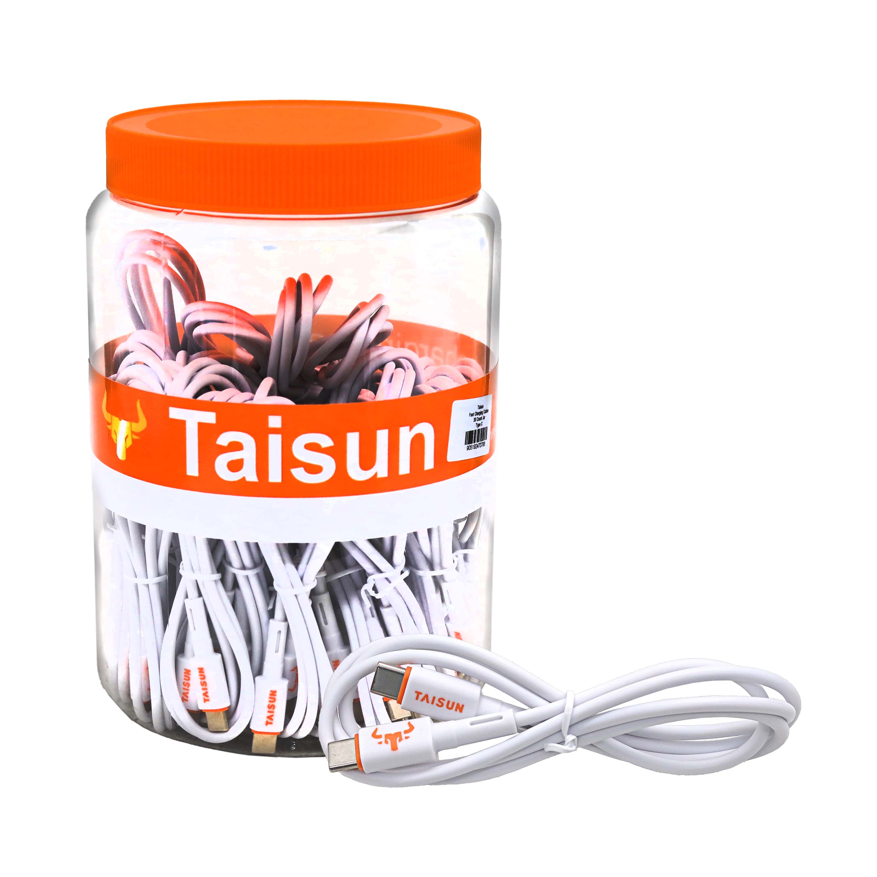 Taisun Fast Charging Cables | 30 Count Jar | Type C product image