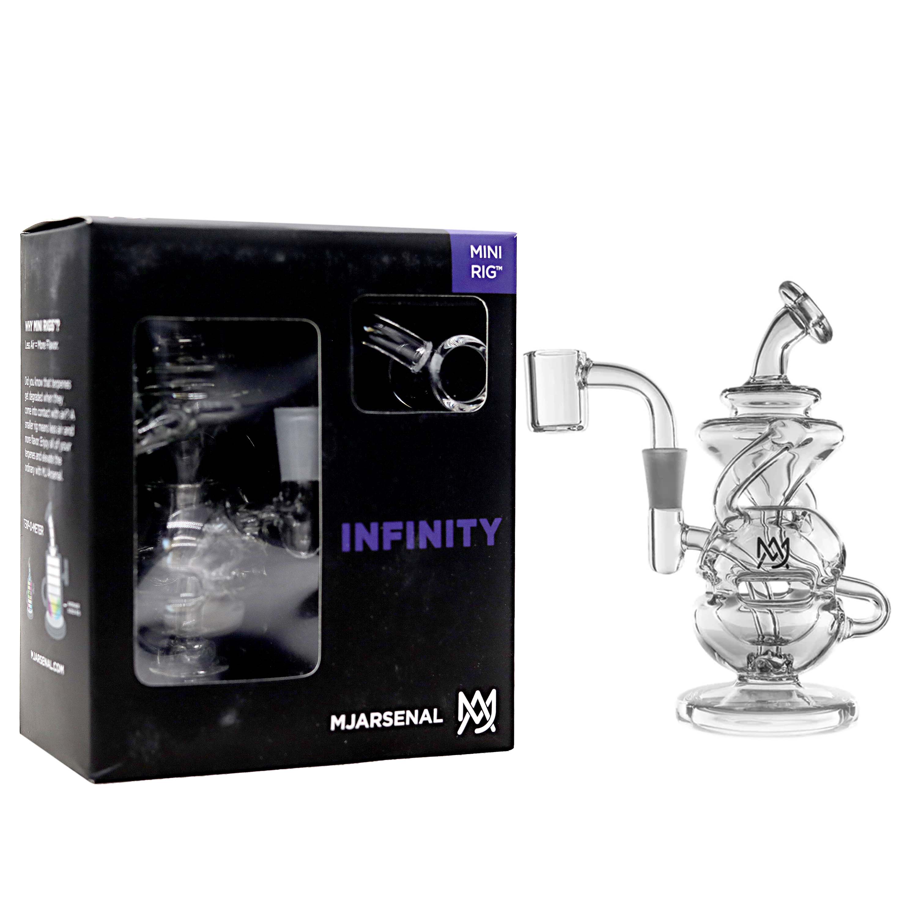 MJ Arsenal Mini Rig Waterpipe | Infinity product image