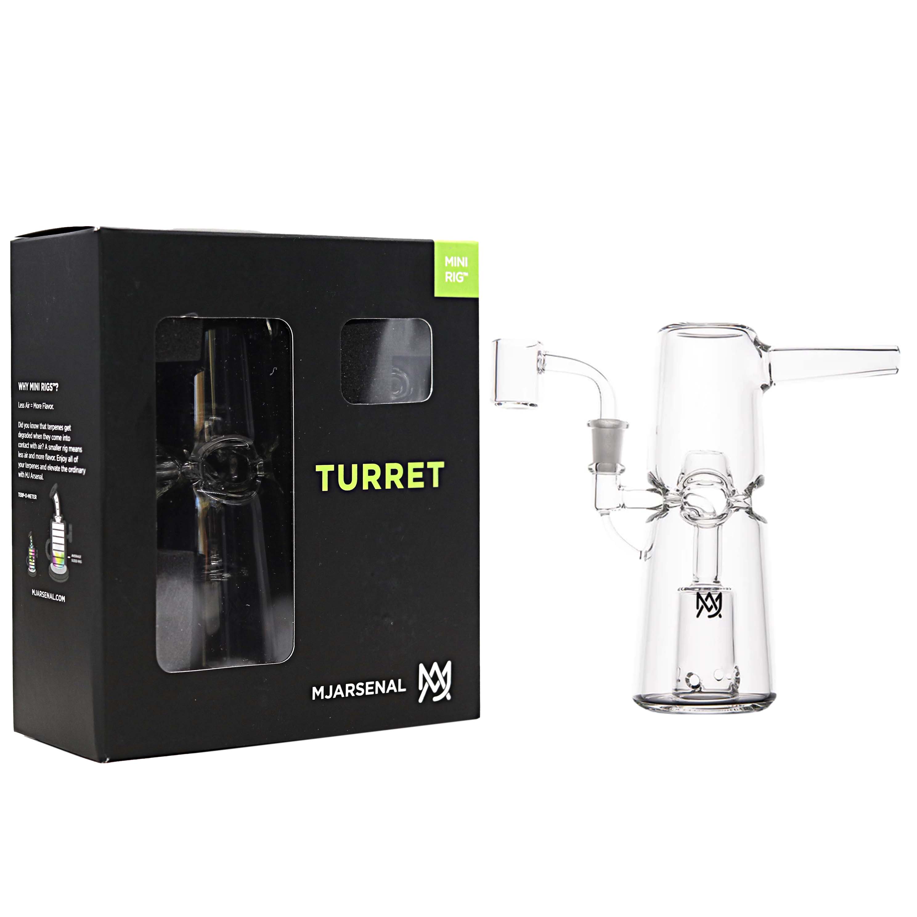 MJ Arsenal Mini Rig Waterpipe | Turret product image