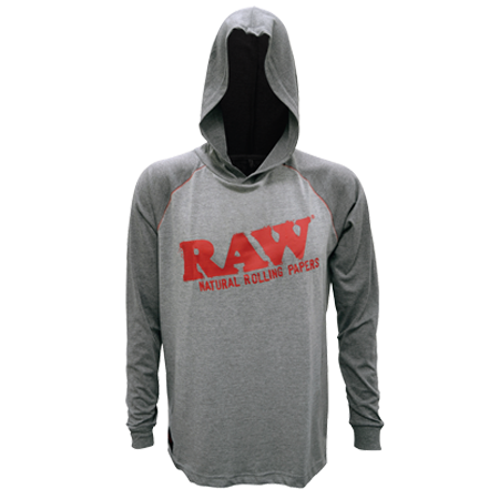 RAW Light Weight Pullover Hoodie (22070) | Medium | Grey product image