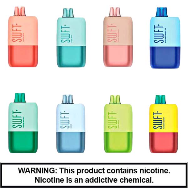 Swft Icon Rechargable Disposables | 5% Nicotine | 7500 Puffs | 10 Count Display product image
