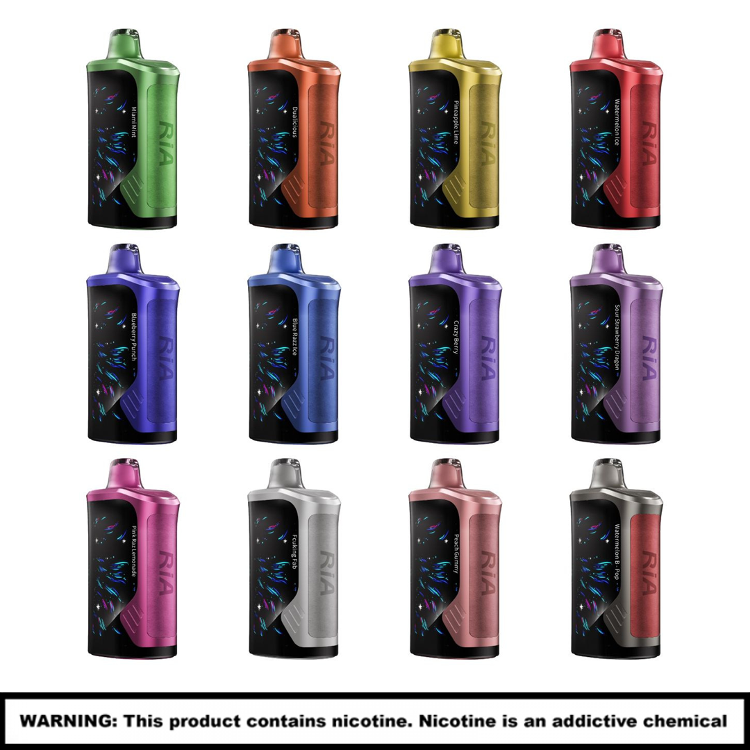RIA NV30000 Disposable | 5% Nicotine | 30000 Puffs | 5 Count Display product image