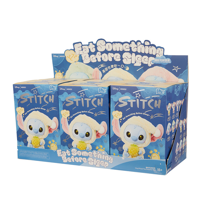 LABUBU Stitchy Plush Doll (TOY-STI) | 6 Count Display | Assorted Colors product image