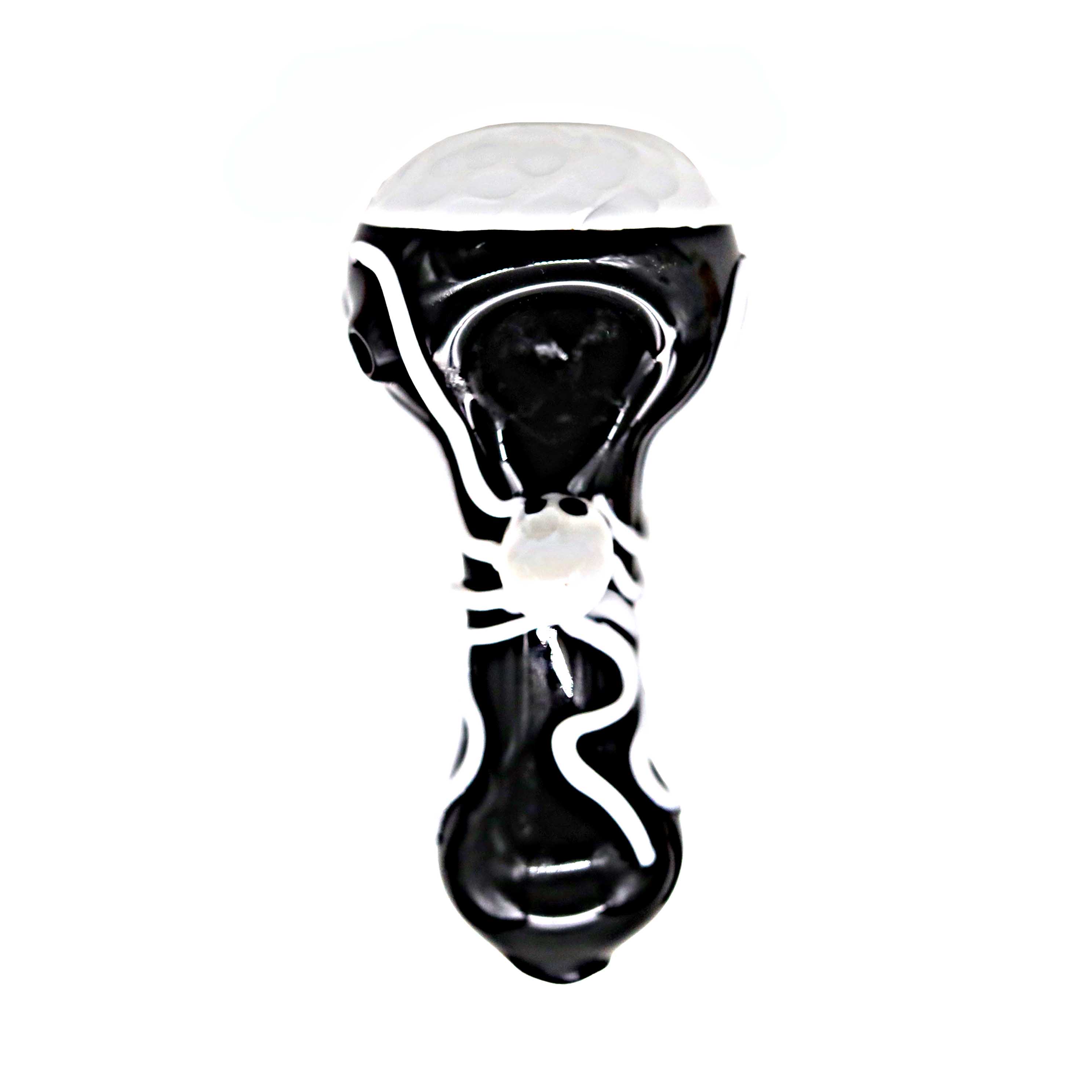 Honeycomb Design With Octopus On Top Handpipe (SB-1137) | 6 inch | Assorted Colors product image