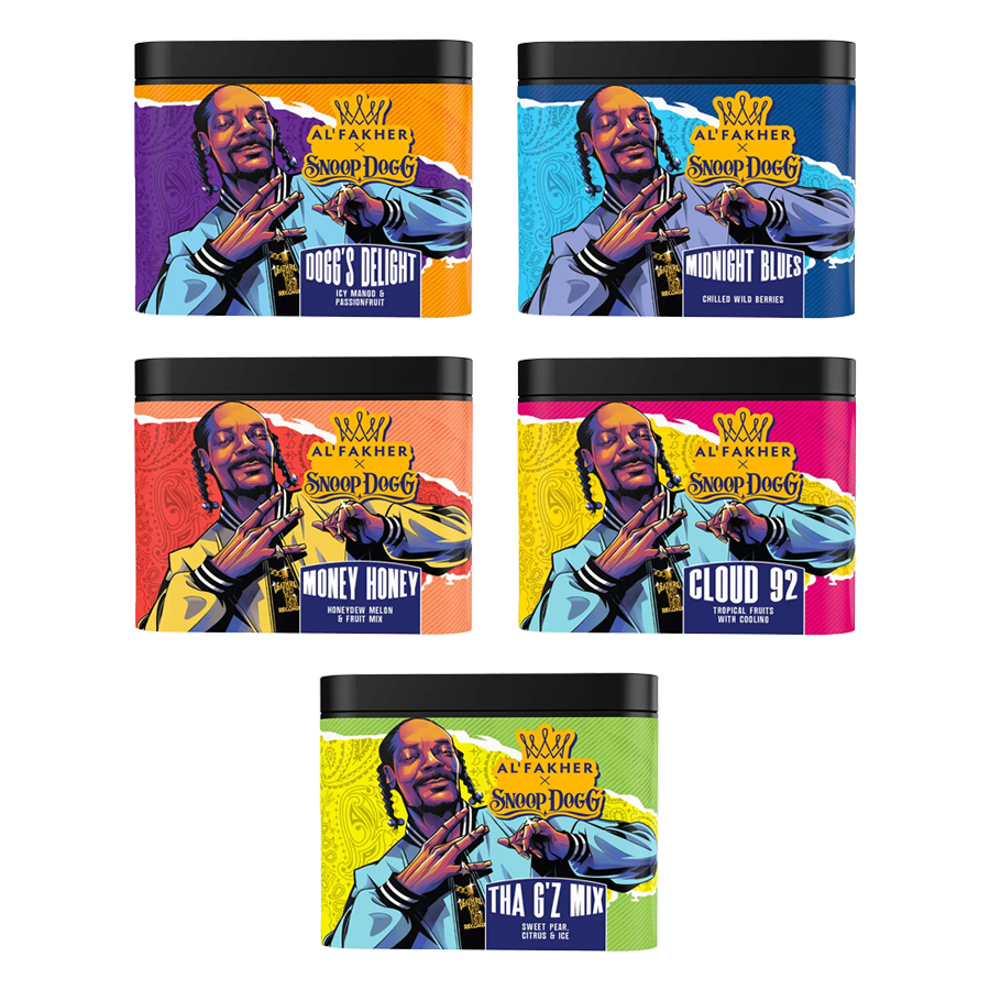 Al-fakher X Snoop Dogg Hookah Tobacco | 1 Pack | 250g product image