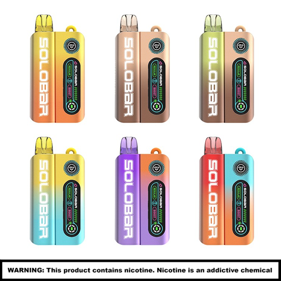 SOLO BAR MATE 35K Disposables Kit | 5% Nicotine | 35000 Puffs | 5 Count Display product image